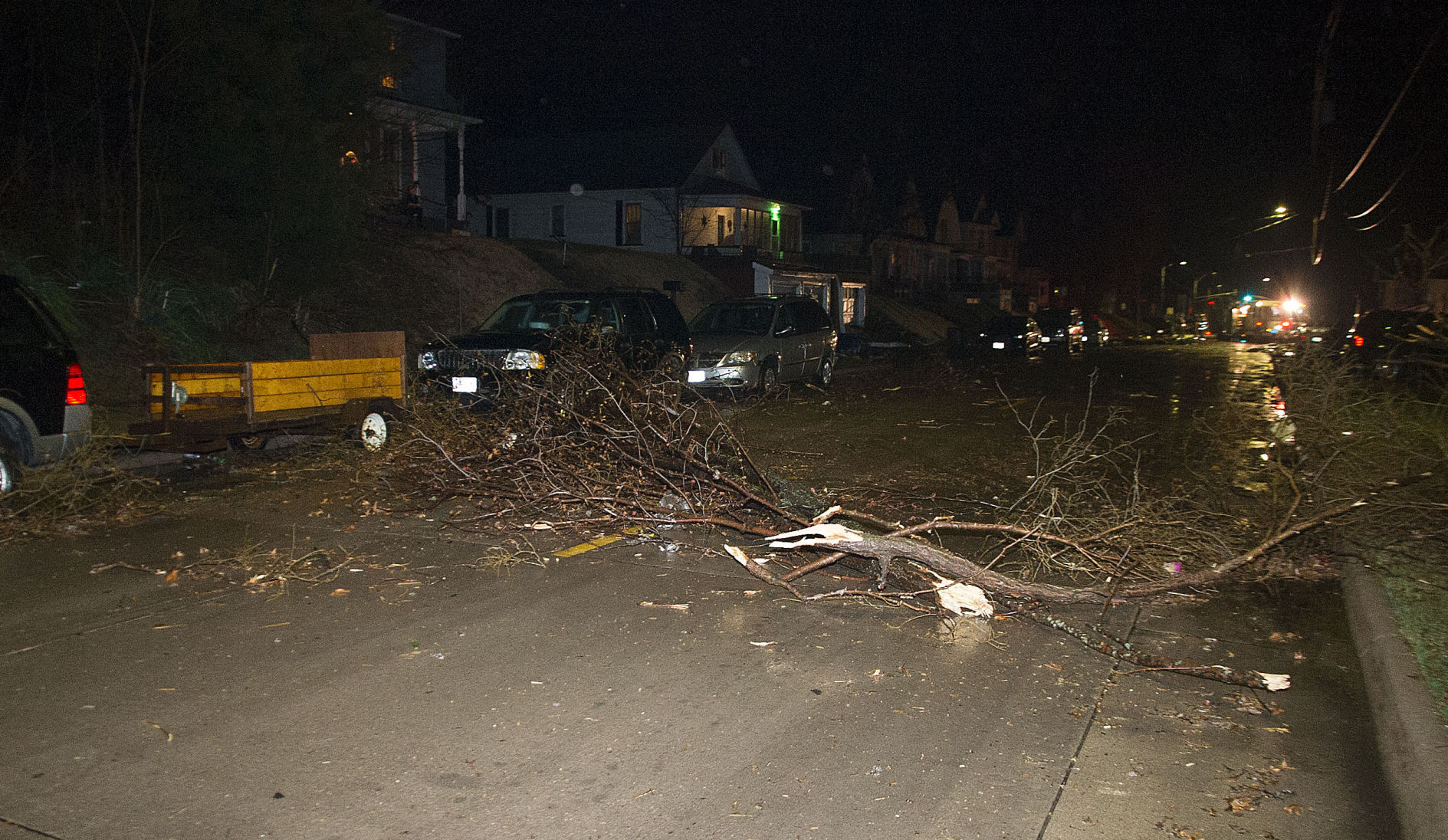 Storm damage- Hershey Ave